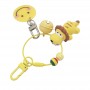 Smile Rubber Bracelet Keychain