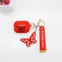 red butterfly rubber airpod case business giveaway items