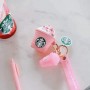 Starbucks pink soft airpod case unusual promotional gifts