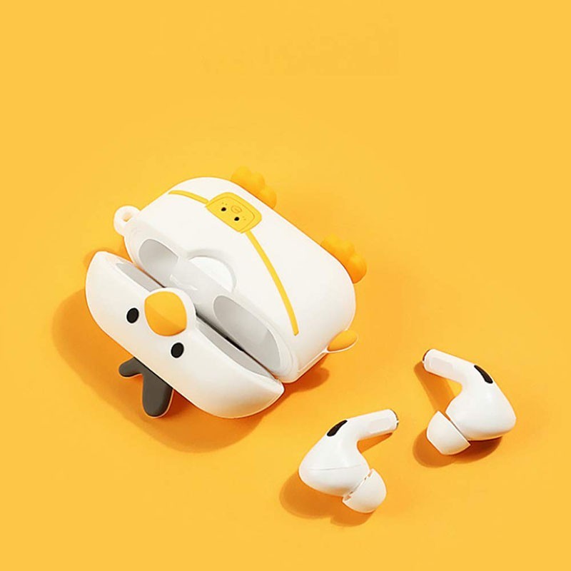 White Duck Airpod Case