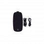 emirates airlines logo black wireless charging speaker corporate branded hampers