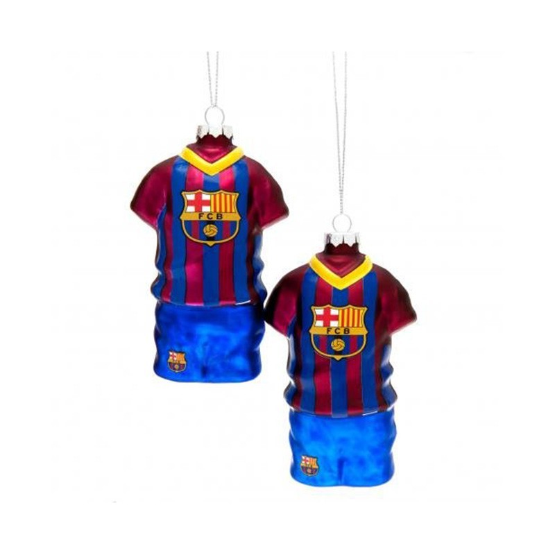 Barcelona Football Ornaments