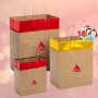 Christmas Kraft Gift Bags