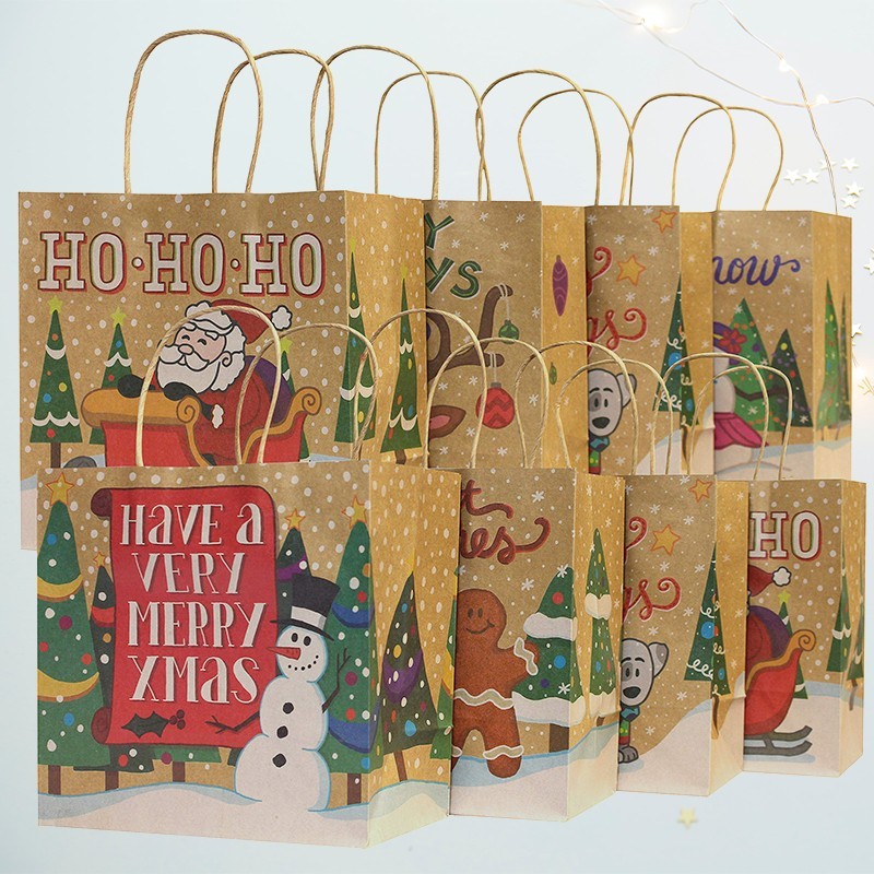 Christmas Paper Goody Bag