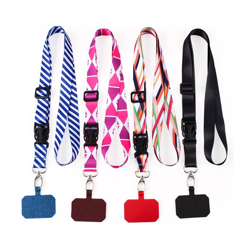 Red Polyester Custom Lanyards