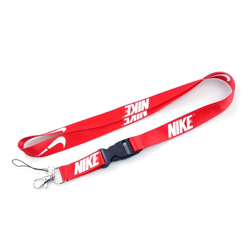 Polyester Red Custom Lanyard