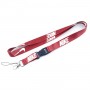 nylon hello kitty lanyard with clip