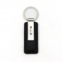 Leatherette Metal Custom Keychain