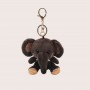 Mini Elephant Plush Keychain