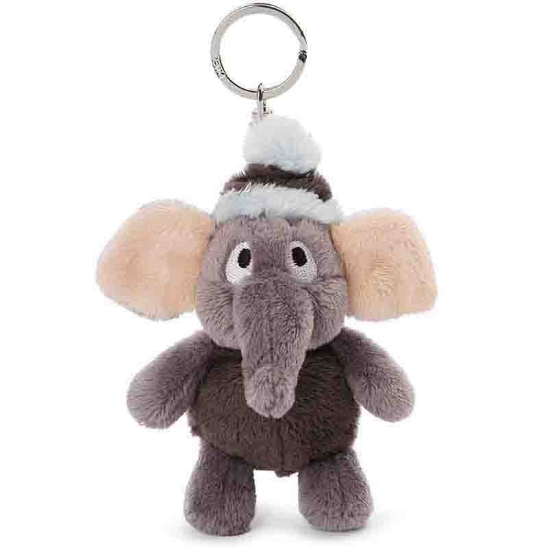 Elephant Plush Keychain