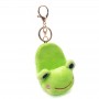 Frog slippers Plush Keychain