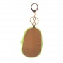 leather dad keychain