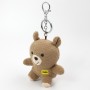 Teddy Bear Plush Keychain