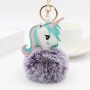 cheap unicorn plush keychain