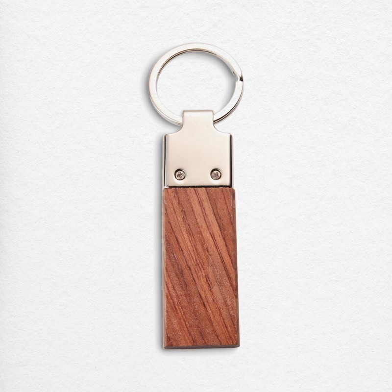 Wooden Keychain With Name