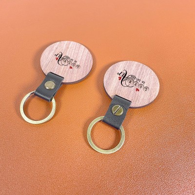 Wooden Keyrings in Bulk Quantities 