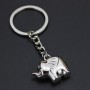 Custom Elephant Metal Keychain