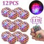 LED Mesh Squeeze Ball & Custom Logo Anti-Stress Ball Toys