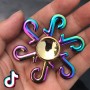 custom made high quality metal fidget spinner