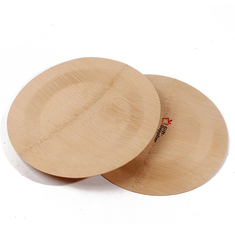 Personalize Bamboo Disposable Plates