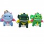 wholesale personalized keychains in 3 styles dinosaur large key rings