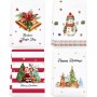 how to design personalized christmas bath towels