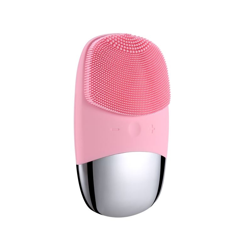 where to buy silicone facial cleansing brush pink