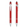 promotional pen with logo red