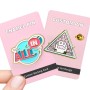 where to buy metal pins custom pink