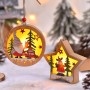 how to make your brand wood personalized christmas ornaments led light