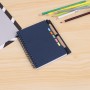 how to design custom pens and notebook blue