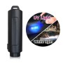 mini uv light black torch pocket style