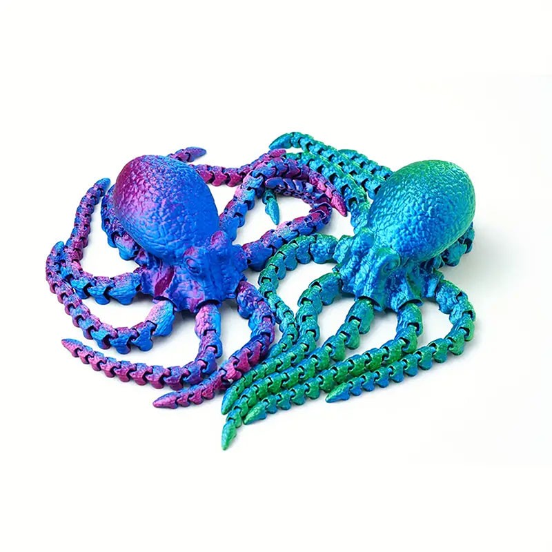 how to customize 3D Printed Baby Octopus Toy