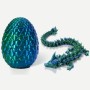 3D Printed PLA Toy Model Dragon Egg