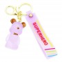 Bears 3D Rubber Keychain