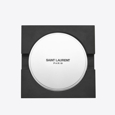 YSL Laurent Metal Coaster