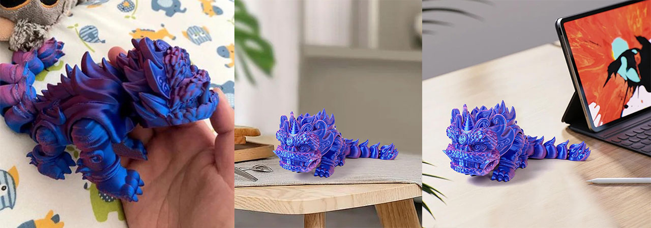 how-to-personalised-3D-Printed-Lion-Plastic-Statue