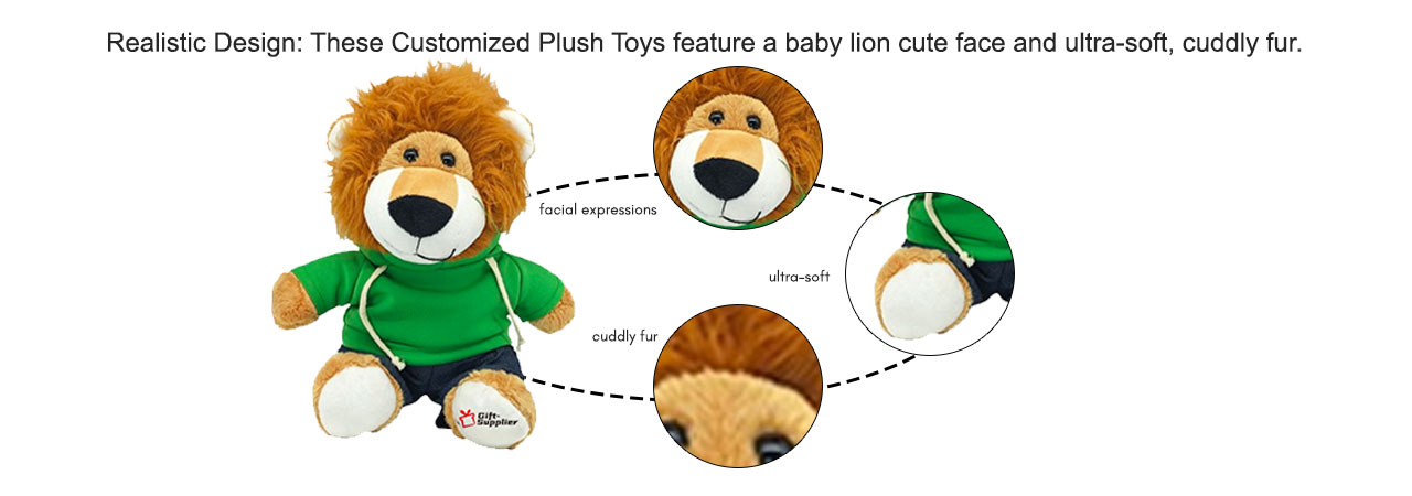 Realistic-Design-lion-plush