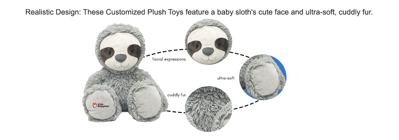 Why Choose Our Lifelike Sloth Plush Toys