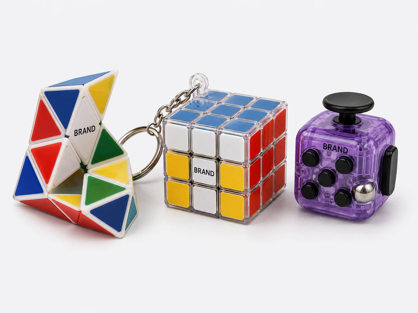 Custom puzzle, cube puzzle and fidget toy