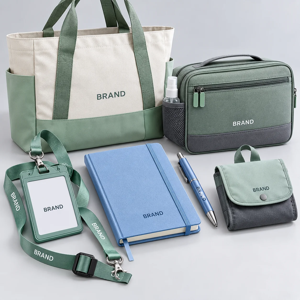 Healthcare staff and event promotional accessories with custom branding