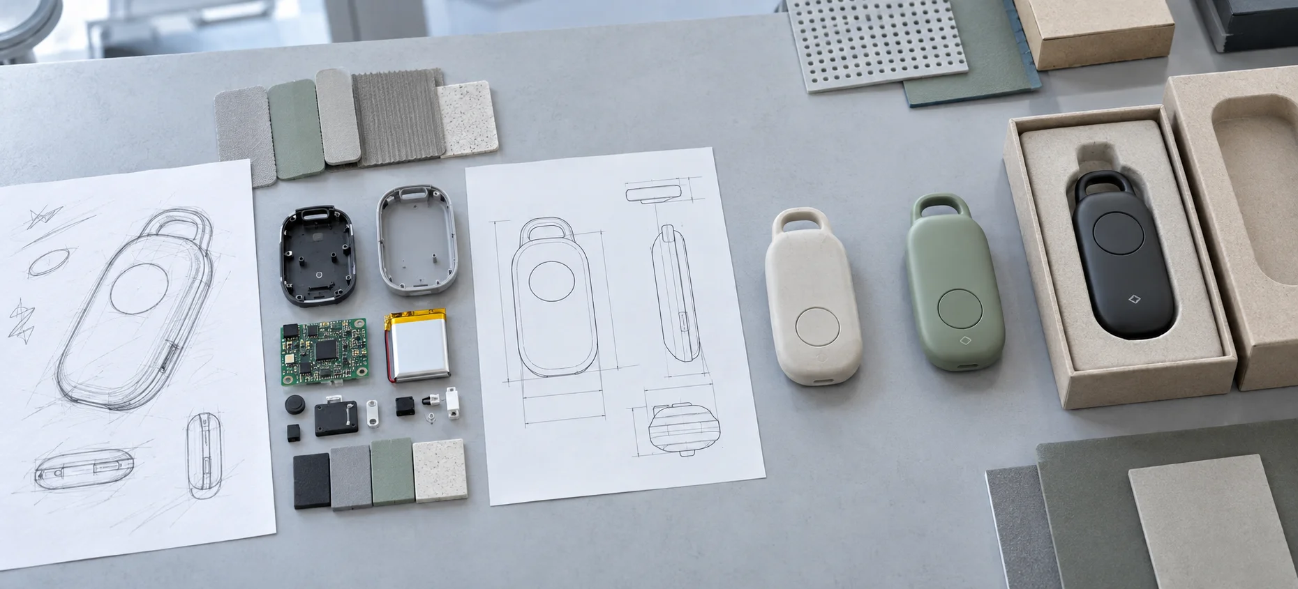 OEM and ODM product development from initial brief to approved sample