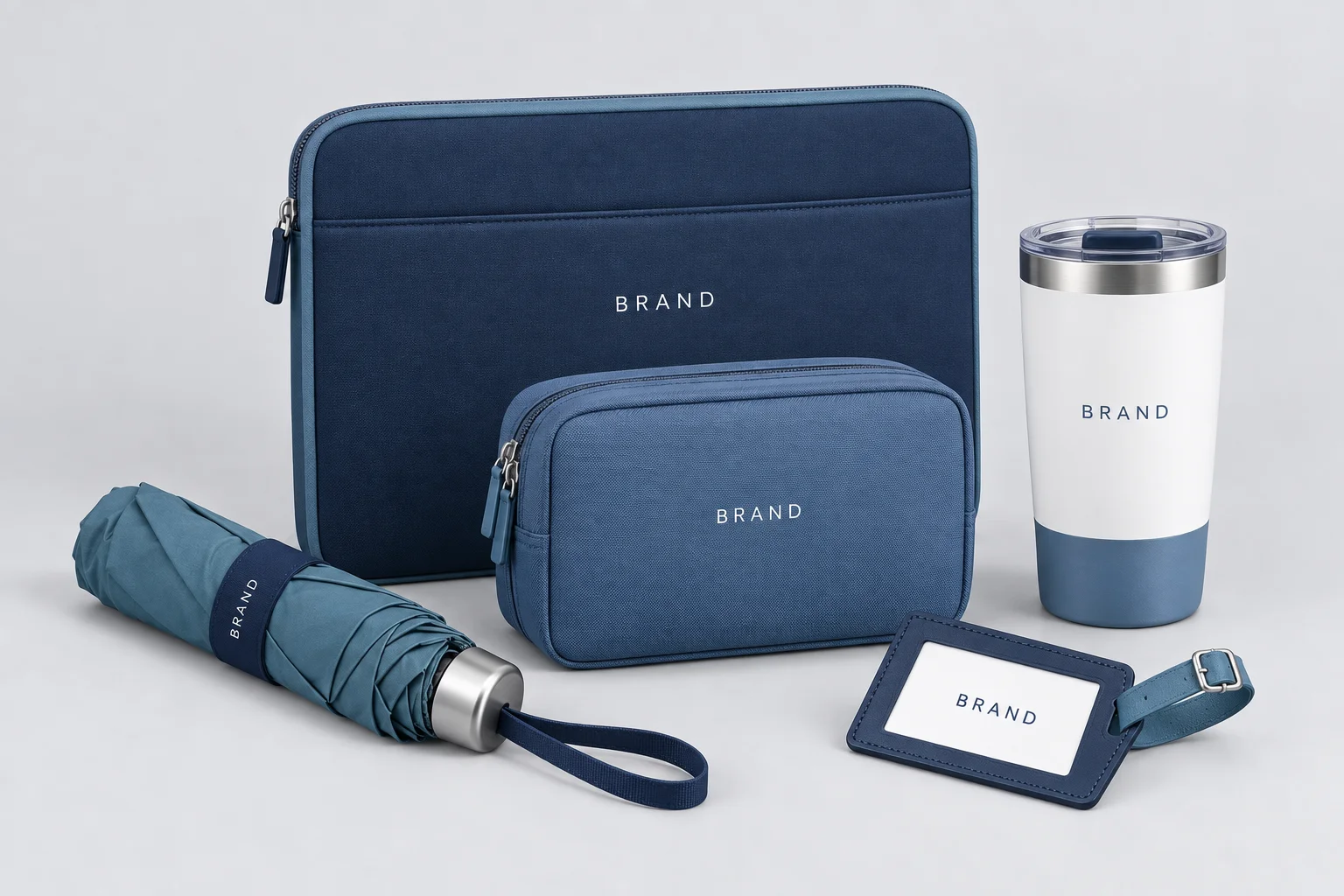 Branded office and travel gifts for financial professionals