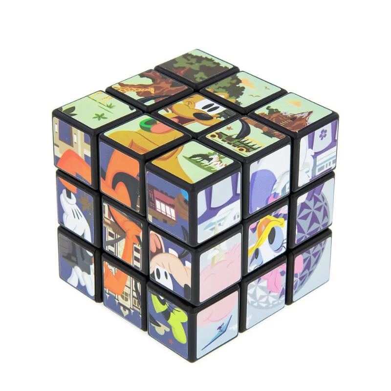 Personalized magic cube displaying commemorative family memories and milestone event photo collages