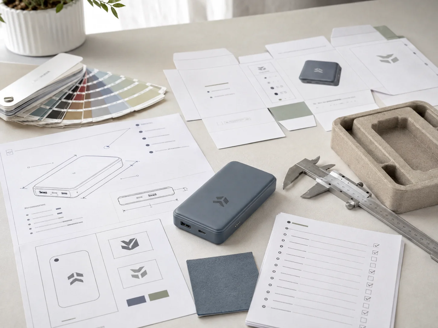 Promotional product specifications, samples and procurement documents under review