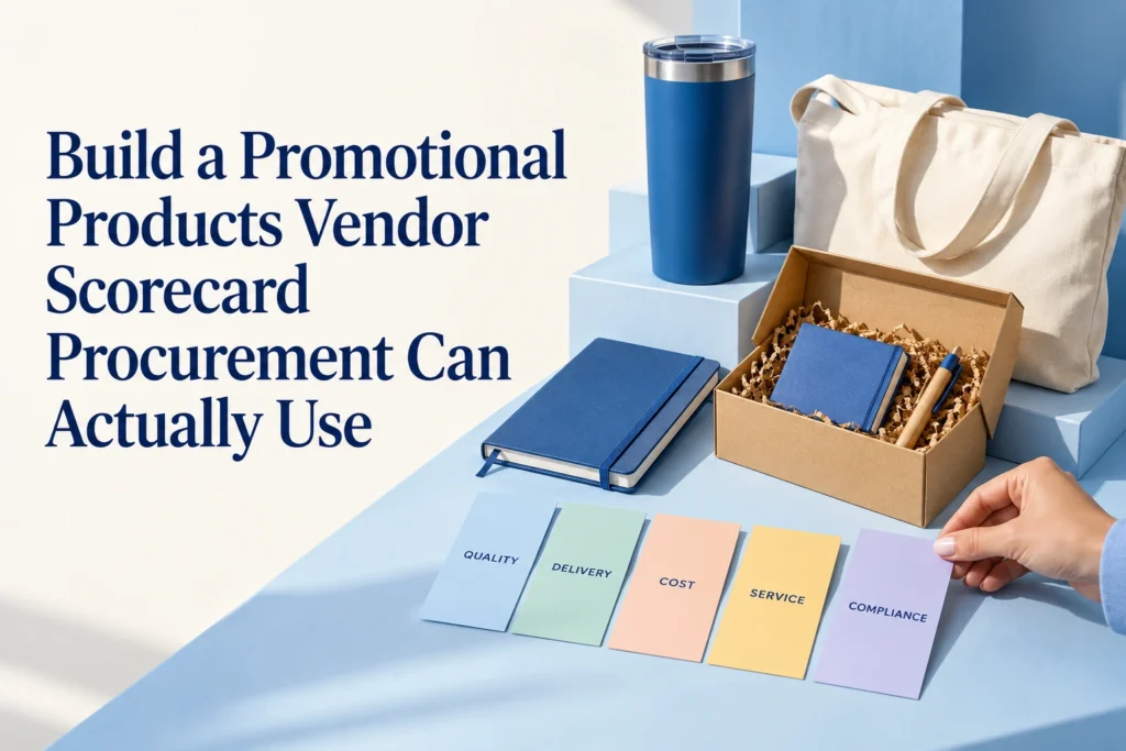 promotional products procurement scorecard