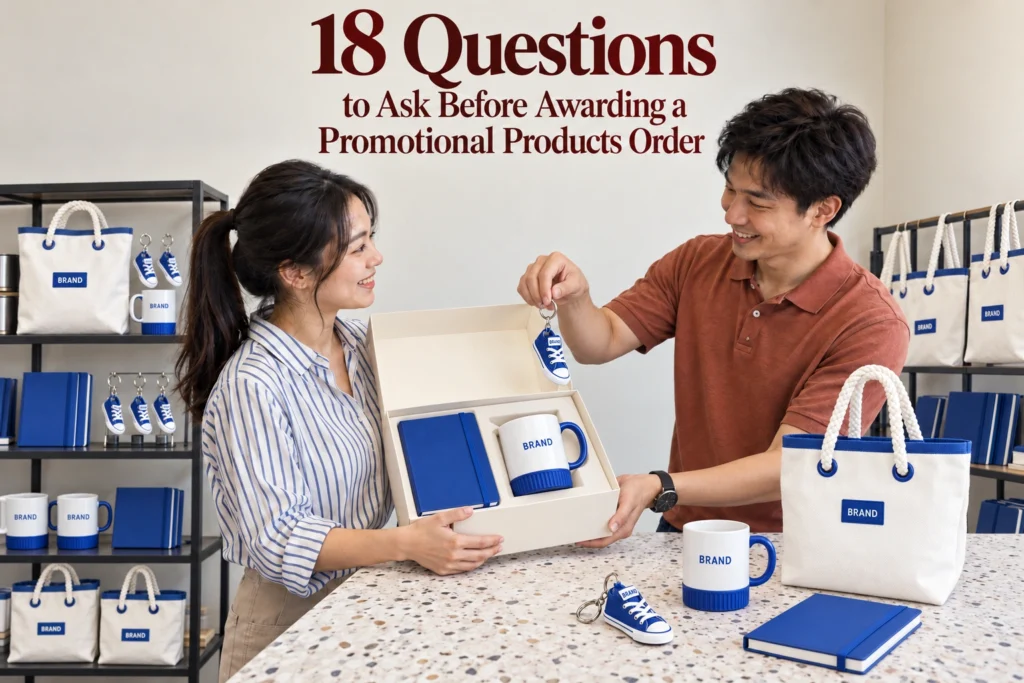 Questions to ask a promotional product supplier before procurement approval