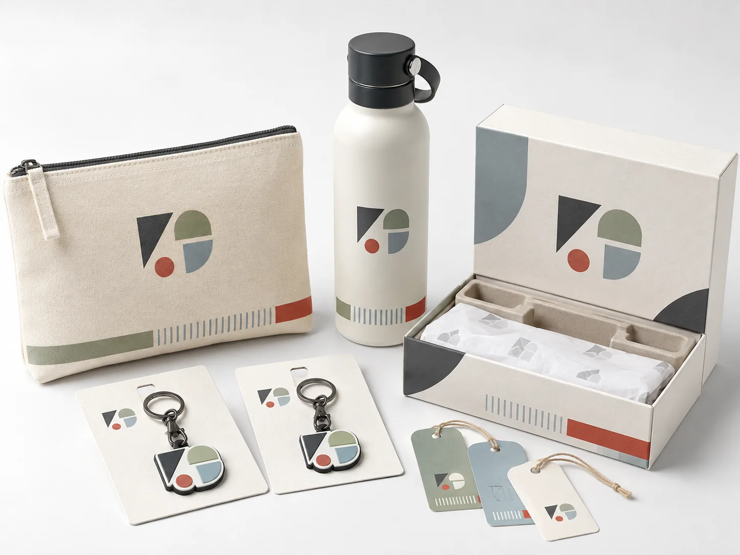 Custom branded merchandise and packaging for retail programs