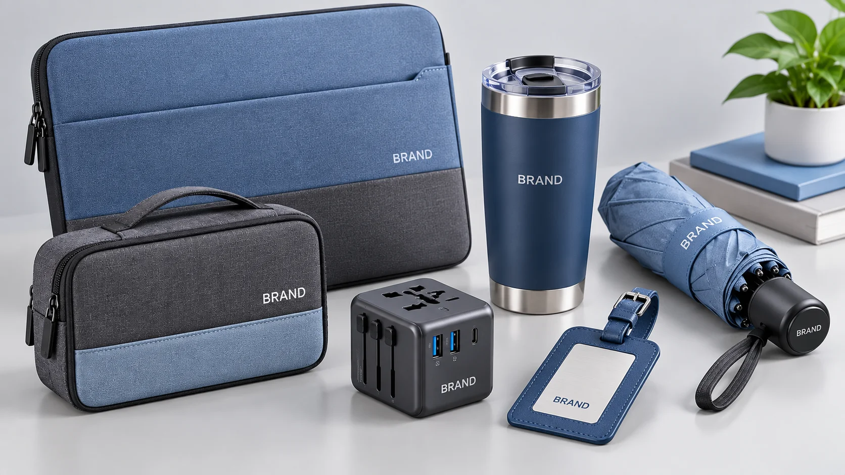 Branded travel and remote-work products for technology teams