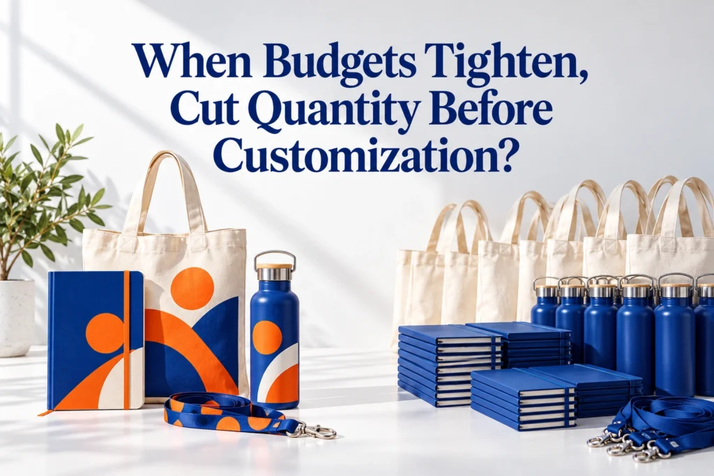 When Budgets Tighten, Cut Quantity Before Customization?